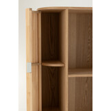 J-LINE WANDREK ROUNDED MDF/GRENENHOUT NATUUR