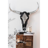 J-LINE KAST 12 LADEN ROUGH GERECYCLEERD HOUT BRUIN