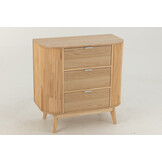 J-LINE KAST ROUNDED MDF/GRENENHOUT NATUUR LARGE