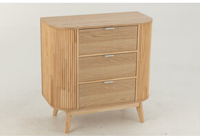 J-LINE KAST ROUNDED MDF/GRENENHOUT NATUUR LARGE