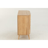 J-LINE KAST ROUNDED MDF/GRENENHOUT NATUUR LARGE