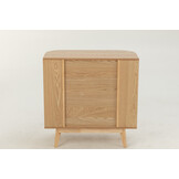 J-LINE KAST ROUNDED MDF/GRENENHOUT NATUUR LARGE