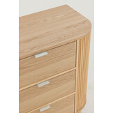 J-LINE KAST ROUNDED MDF/GRENENHOUT NATUUR LARGE