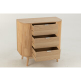 J-LINE KAST ROUNDED MDF/GRENENHOUT NATUUR LARGE