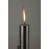 J-LINE FAKKEL TIFFANY ROESTVRIJ STAAL ZILVER SMALL