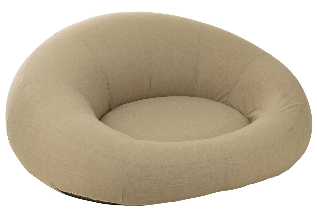 J-LINE MATRAS DONUT – POLYPROPYLEEN BEIGE