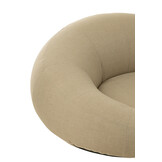 J-LINE MATRAS DONUT – POLYPROPYLEEN BEIGE