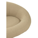 J-LINE MATRAS DONUT – POLYPROPYLEEN BEIGE