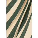 J-LINE HANGMAT GROTE STREPEN – KATOEN/POLYESTER DONKERGROEN/ECRU