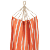 J-LINE HANGMAT STREPEN – KATOEN/POLYESTER ORANJE/WIT
