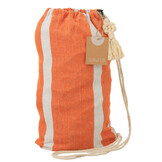 J-LINE HANGMAT STREPEN – KATOEN/POLYESTER ORANJE/WIT