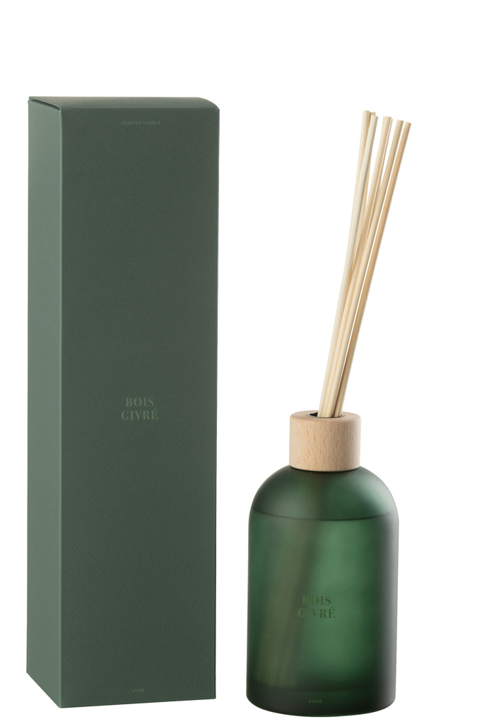 J-LINE REED DIFFUSER ACCORDS ESSENTIELS – BOIS GIVRÉ 550ML