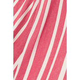 J-LINE HANGMAT STREPEN – KATOEN/POLYESTER ROZE/WIT