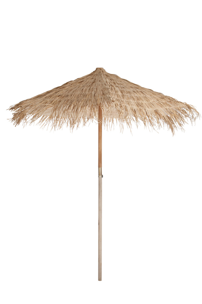 J-LINE PARASOL STRAW – NATURAL LARGE