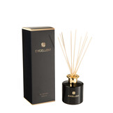 J-LINE GEUROLIE MET GEURSTOKJES EXCELLENT – SIBERIA FIR ZWART