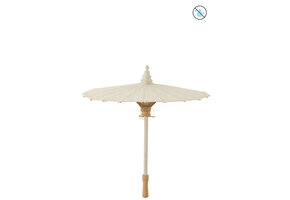 J-LINE PARASOL TUMANGGAL TEXTILE/WOOD WHITE