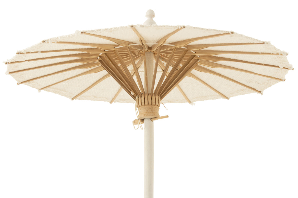 J-LINE PARASOL TUMANGGAL TEXTILE/WOOD WHITE