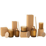 J-LINE GEURSTOKJES ACCORDS ESSENTIELS – SANTAL SATINÉ 550ML