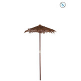 J-LINE PARASOL COCOLEAF BRUIN KLEIN