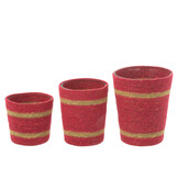 J-LINE GEURKAARS IN MAND – FUCHSIA/RATTAN/GLAS GROOT – 75 UUR