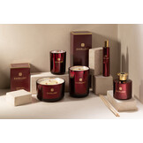 J-Line Scented Candle Excellent Rose Champagne Wine Red Medium-80U