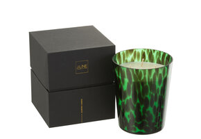 J-Line Geurkaars Noa Sandalwood Zwart/Goud Medium-68h