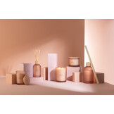 J-Line Scented Candle Accords Essentiels Rose Rêveuse - 28H: