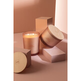 J-Line Scented Candle Accords Essentiels Rose Rêveuse - 28H: