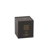 J-Line Scented Candle Astro Aquarius Black - 50H