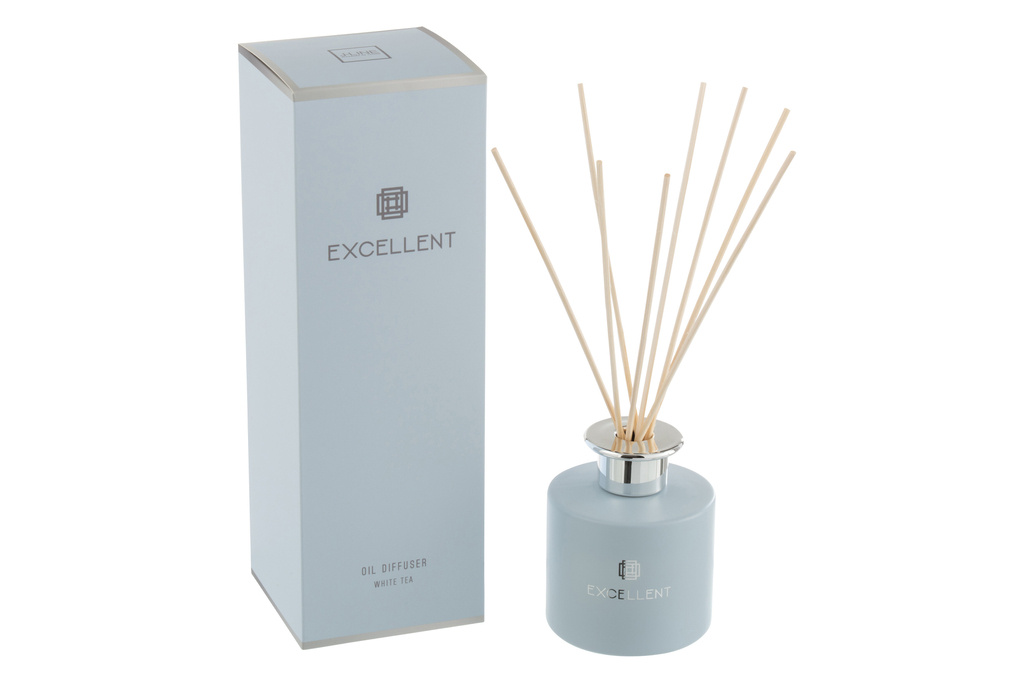 J-LINE  Scented Oil Excellent Glass Light Blue Green