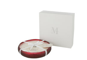 J-LINE GEURKAARS LIVIA – GLAS ROOD LARGE (40 UUR)