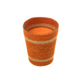 J-LINE GEURKAARS BASKET WAX – ORANJE LARGE 75H