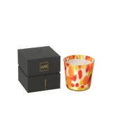 J-LINE SCENTED CANDLE NOA RED/YELLOW SMALL – 50 HOURS