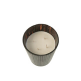 J-LINE SCENTED CANDLE NOA WOODY AURORA BRUIN LARGE - 60H