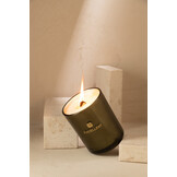 J-LINE SCENTED CANDLE EXCELLENT BERGAMOT WOOD GROEN SMALL - 50U