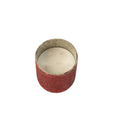 J-LINE SCENTED CANDLE LUXURIA RED LARGE - 80 HOURS