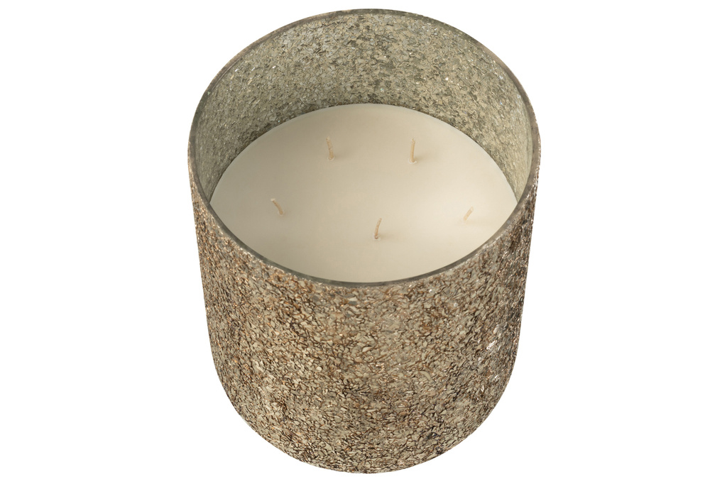J-LINE SCENTED CANDLE LUXURIA BRONZE EXTRA LARGE - 120 HOURS