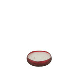 J-LINE SCENTED CANDLE LIVIA GLASS RED SMALL - 15 HOURS