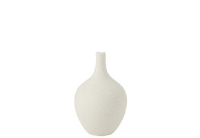 J-LINE VAAS IVA – PORSELEIN WIT MEDIUM