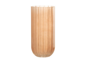 J-LINE VAZE YONI – GLAS PERZIK GROOT