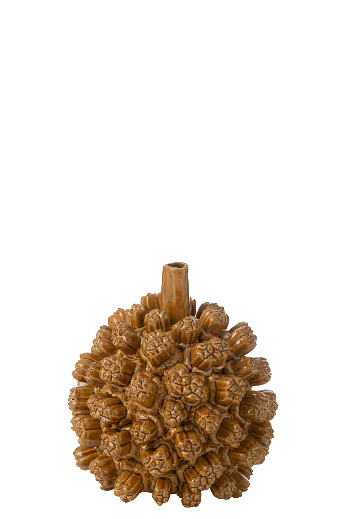 J-LINE VAAS SAKI KERAMIEK GEEL SMALL