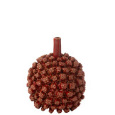 J-LINE VAAS SAKI KERAMIEK ROOD LARGE