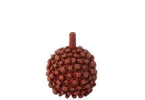 J-LINE VAAS SAKI KERAMIEK ROOD LARGE