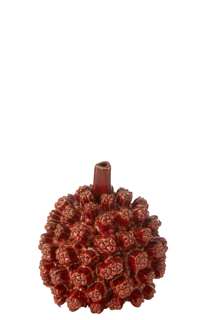 J-LINE VAAS SAKI KERAMIEK ROOD SMALL