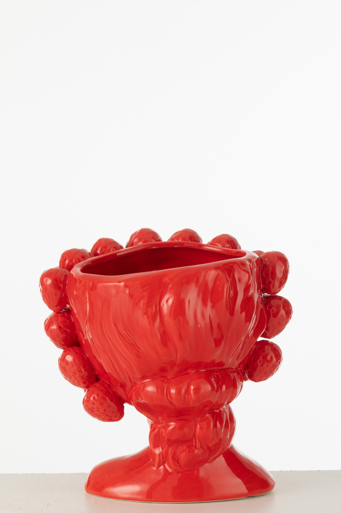 J-LINE VAAS ORANGES COVER – KERAMIEK ORANJE/RUST