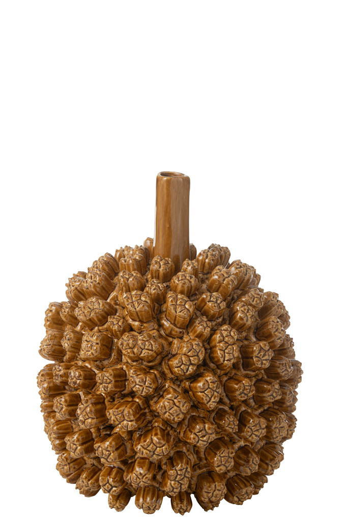 J-LINE VAAS SAKI KERAMIEK GEEL LARGE