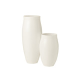 J-Line Vaas Gio Keramiek Wit Groot