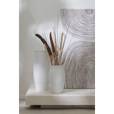 J-Line Vaas Gio Keramiek Wit Groot