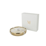 J-LINE GEURKAARS LIVIA METAAL GOUD LARGE – 44 UUR