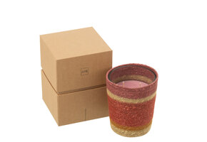 J-Line Geurkaars Basket Wax Bourgogne Medium - 55H